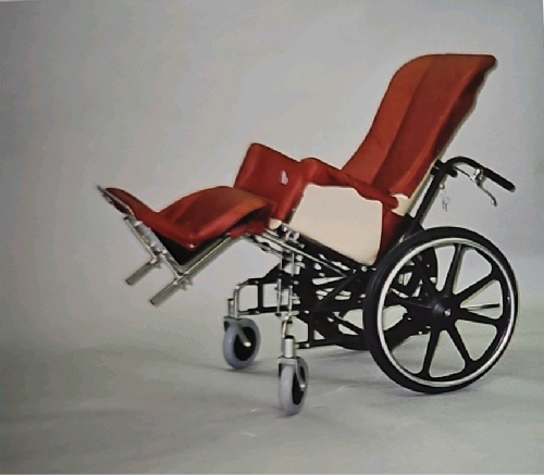 Vintage Red Gunnell Wheelchair